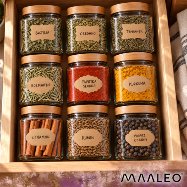 Етикетки самоклеючі Maaleo 3x5 см 300 шт (5900779970021)