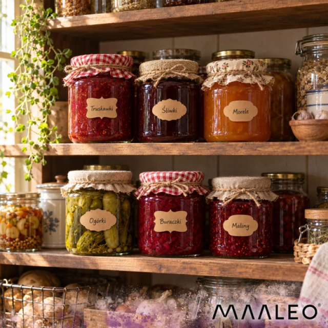 Етикетки самоклеючі Maaleo 3x5 см 300 шт (5900779970021)