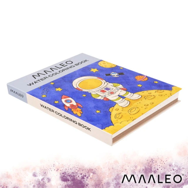 Розмальовка водна Космонавт Maaleo з пензлем (5900779970045)
