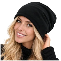 Шапка зимова утеплена флісова Trizand Black (5900779980020)