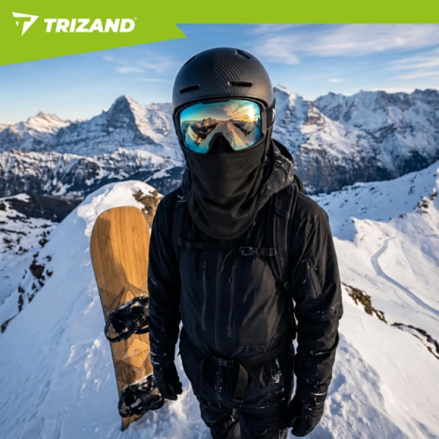 Балаклава термоактивна Trizand Black (5900779980051)