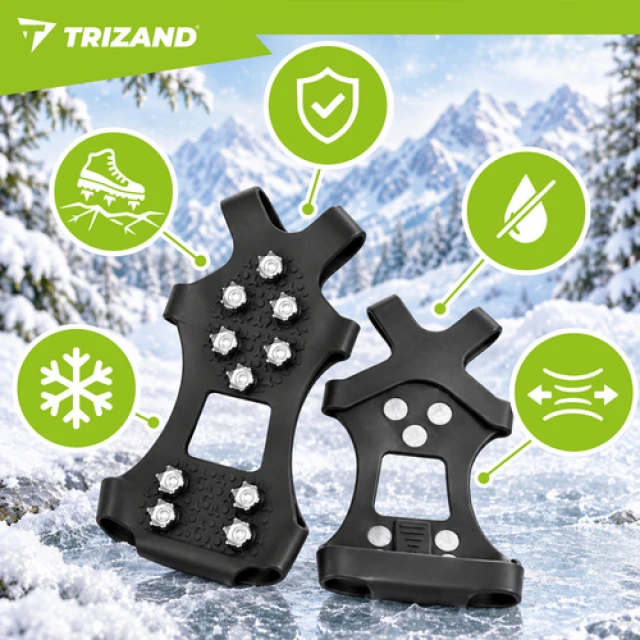 Льодоступи для взуття Trizand розмір 40-44 L (5900779980075)