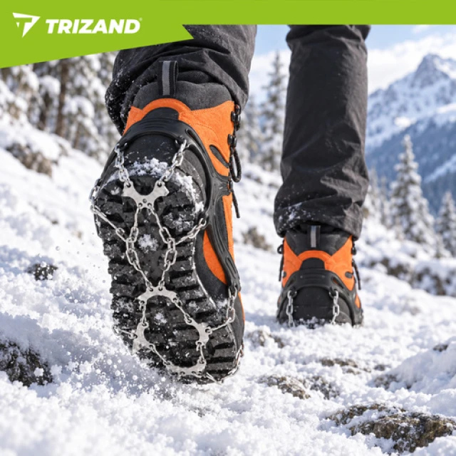 Льодоступи для взуття Trizand 20 шипів розмір 41-44 (5900779980112)