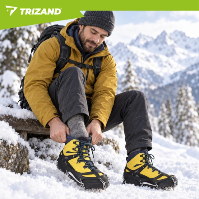 Ледоступы для обуви Trizand 20 шипов размер 44-47 (5900779980129)