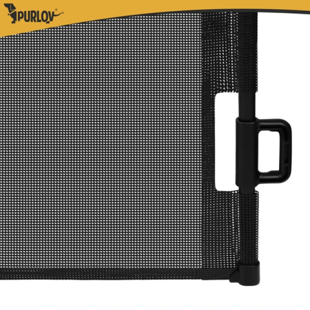 Захисні ворота для дверей та сходів Purlov 157 см Black (5900779990012)