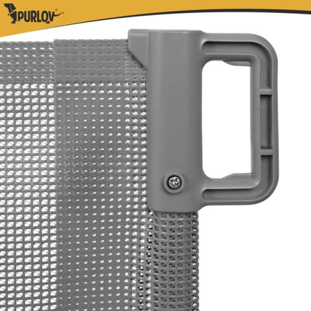 Ворота безпеки для дверей Purlov 157 см Gray (5900779990029)