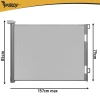 Ворота безпеки для дверей Purlov 157 см Gray (5900779990029)