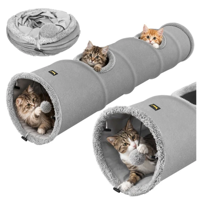Іграшка для котів Purlov інтерактивний тунель 120 см (5900779990036)
