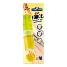 Точечный гель для унитаза General Fresh Disc Force 60 мл Лимонный (5900785170606)