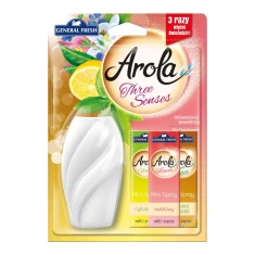 Освежитель воздуха General Fresh Arola мини-спрей 3 шт x 15 мл цитрусовый, цветочный, морской (5900785991102)