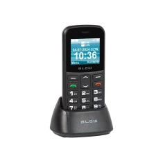 Телефон для літніх людей Blow S18D з підставкою Black (5900804137412)