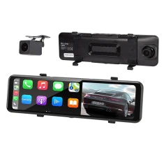 Відеореєстратор-дзеркало Blow BlackBox DVR F620 з CarPlay та Android Auto + задня камера (5900804144434)
