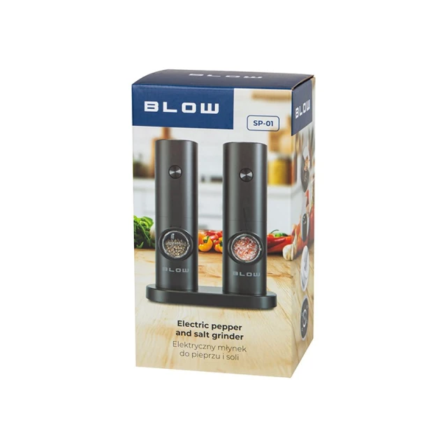 Електрична млинок для солі та перцю Blow SP-01 (5900804145950)