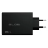 Мережевий зарядний пристрій Blow 100 Вт GaN PD 4x USB-C 76-031# Black (5900804149248)