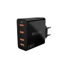 Мережевий зарядний пристрій Blow 100 Вт GaN PD 4x USB-C 76-031# Black (5900804149248)