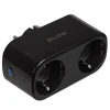 Розумна подвійна розетка Blow WiFi Tuya Black (5900804149293)