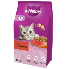 Сухой корм для кошек Whiskas Adult с говядиной 14 кг (5900951014345)