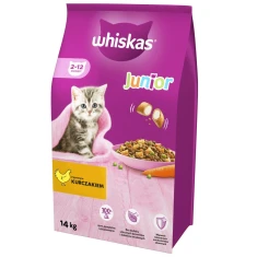 Сухой корм для котят Whiskas Junior с курицей 14 кг (5900951014369)