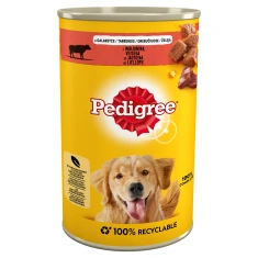 Влажный корм для собак Pedigree Adult с говядиной в желе 1200 г (5900951015854)