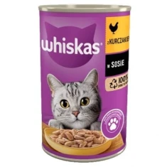Влажный корм для котов Whiskas Adult с курицей в соусе 400 г (5900951020889)