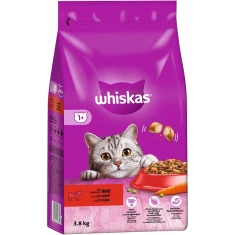 Сухой корм для котов Whiskas Adult с говядиной 3,8 кг (5900951258770)