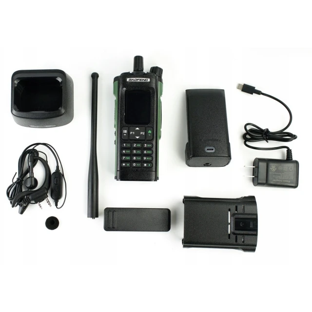 Радіотелефон Baofeng DM-32E HTQ DMR FM GPS APRS USB-C авіаційний діапазон (5901247920159)