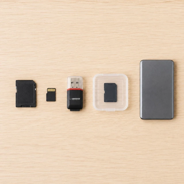 Зовнішній картрідер Esperanza EA134K MicroSD MicroSDHC (5901299902837)