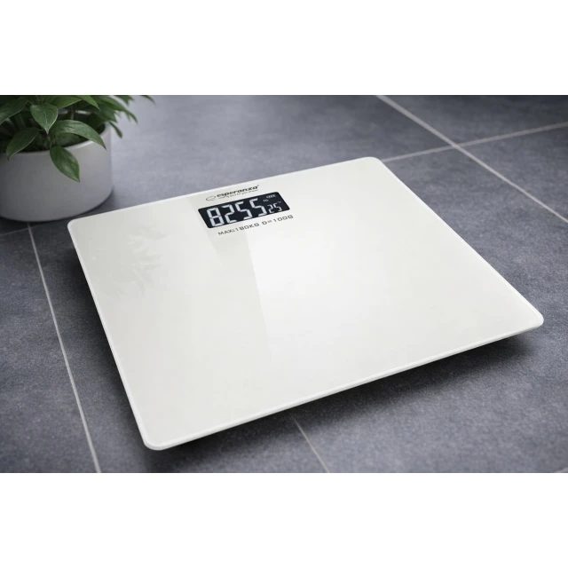 Ваги підлогові Esperanza Aerobic EBS002W White (5901299914038)