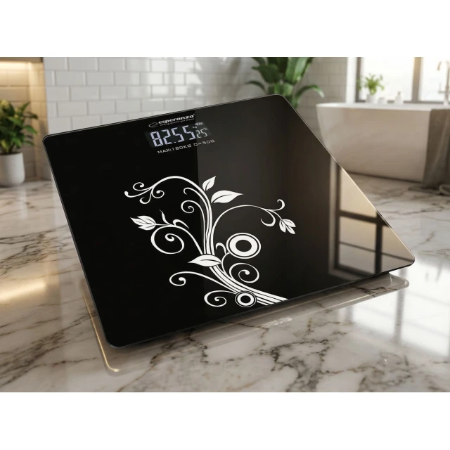 Ваги підлогові Esperanza Yoga EBS003 Black (5901299914045)