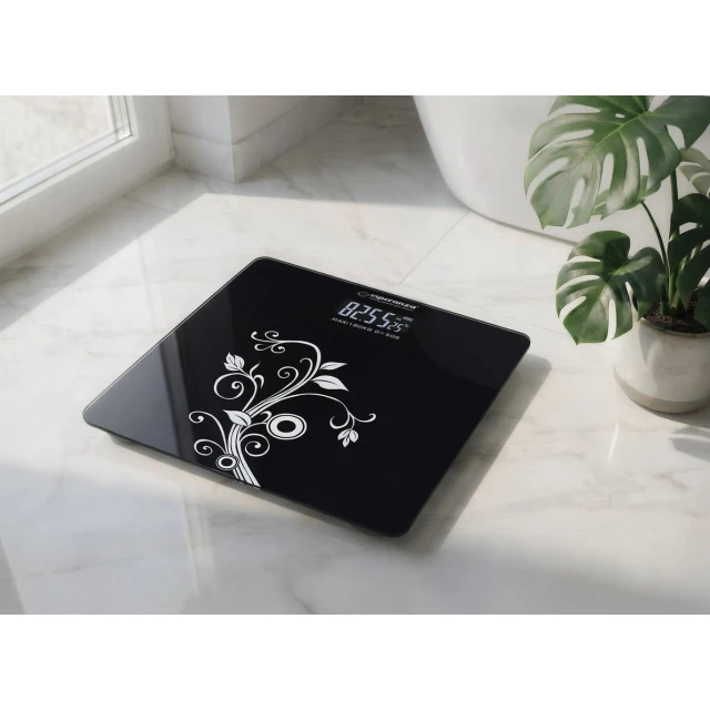 Ваги підлогові Esperanza Yoga EBS003 Black (5901299914045)