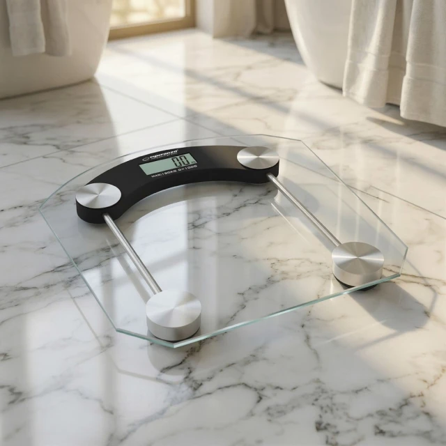 Весы напольные Esperanza Pilates EBS008K Transparent (5901299914106)