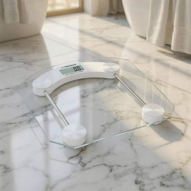 Ваги підлогові Esperanza Pilates EBS008W Transparent (5901299914113)