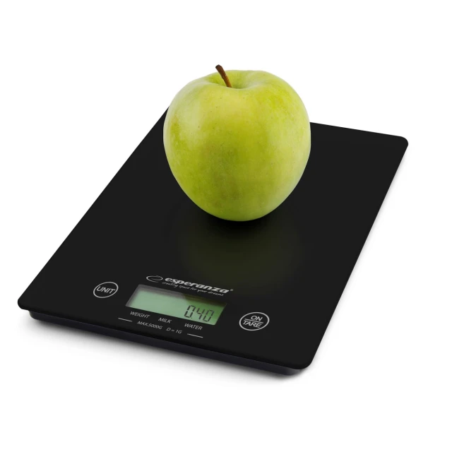 Ваги кухонні Esperanza Lemon EKS002K Black (5901299914151)