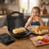 Сендвічниця Esperanza Portabella EKT006K 700 Вт Black (5901299914373)