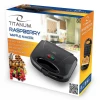 Вафельниця Titanum Raspberry TKT003 750 Вт Black (5901299914663)