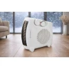 Тепловентилятор Esperanza Waikiki EHH004 2000 Вт 3 рівні White (5901299914915)