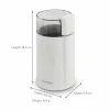 Кавомолка ножова Esperanza Espresso EKC001W 160 Вт White (5901299915158)