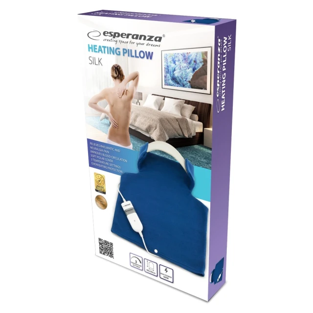 Электрическая подушка Esperanza Silk EHB003 профилированная (5901299915721)