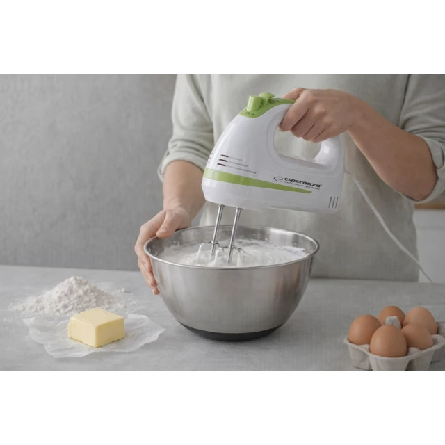 Міксер Esperanza Apple Pie EKM011 400 Вт White (5901299917084)