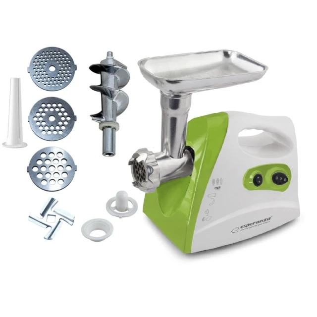 М'ясорубка Esperanza Meatball EKM012G 600 Вт White/Green (5901299917534)