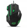 Миша Esperanza Wolf EGM201G оптична 2400 DPI Black (5901299925430)
