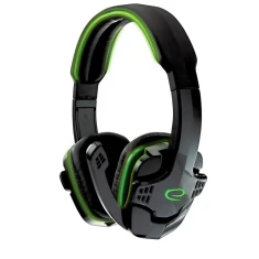 Навушники Esperanza EGH310G Black/Green (5901299925928)