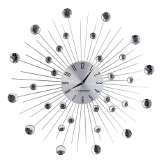Годинник настінний Esperanza Boston EHC002 Silver (5901299929209)