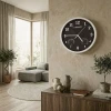 Годинник настінний Esperanza LYON EHC016K Black (5901299930069)