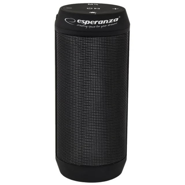 Портативна колонка Esperanza Fado EP133K Bluetooth Black (5901299940068)