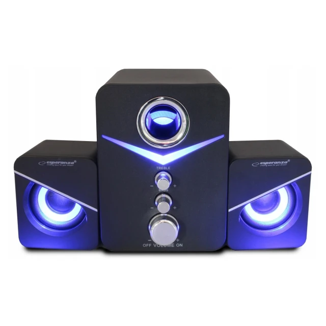 Акустична система Esperanza Cancan 2.1 USB (5901299945155)