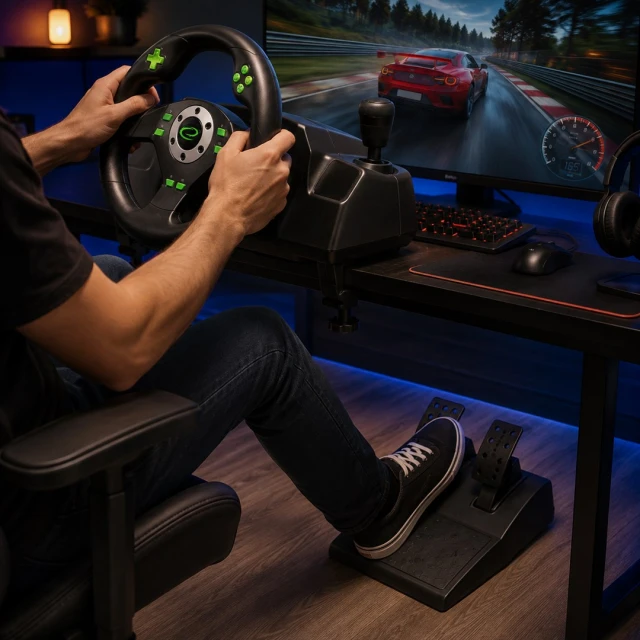 Кермо Esperanza Drift EGW101 PC/PS3 Black (5901299946879)