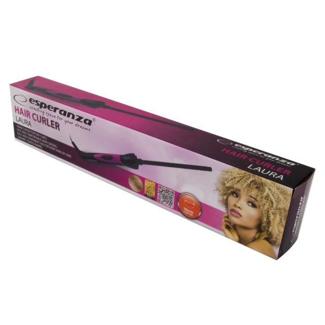 Плойка Esperanza Laura EBL014 25 Вт Black (5901299949573)
