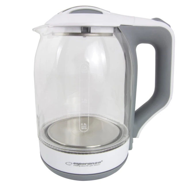 Електрочайник Esperanza Yukon EKK025W 1500 Вт 1,7 л White (5901299949795)
