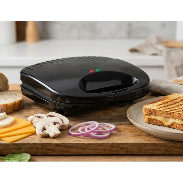 Сендвічниця Esperanza Tortilla EKT009 1000 Вт Black (5901299954492)